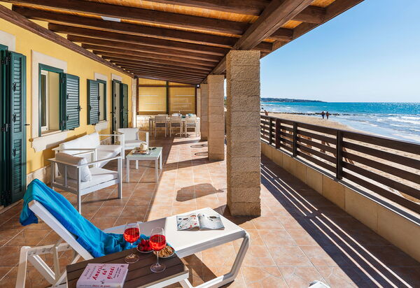 Mare Del Sud: Balcon / Terrasse / Patio