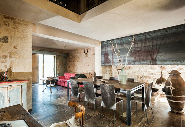 Villa Edicole: Lunchroom, Woonkamer