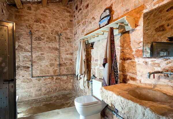 Villa Edicole: Badkamer