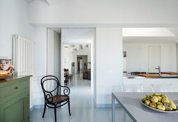 Villa Hybla: Keuken, Lunchroom