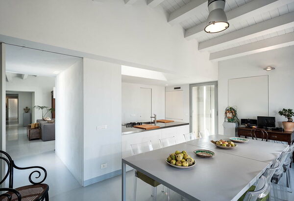 Villa Hybla: Keuken, Lunchroom