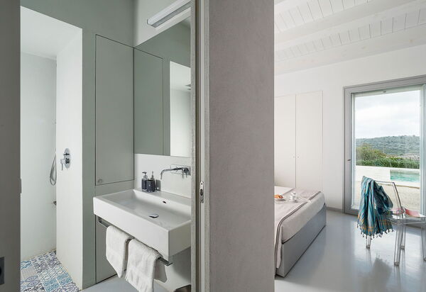 Villa Hybla: Badkamer