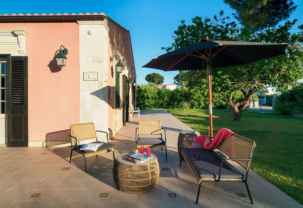 Villa Girasole: Открытый