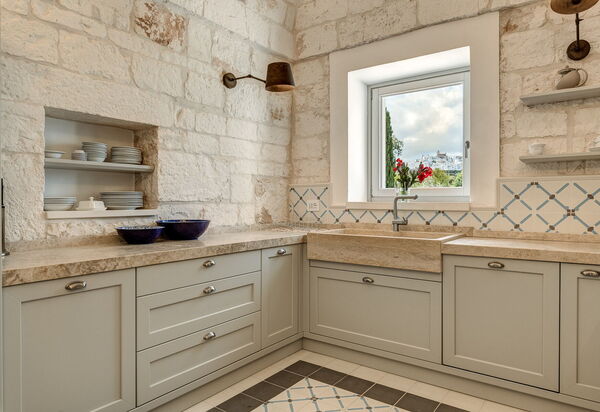 Villa Bellavista: Küche