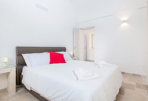 Villa Trullina: Спальня