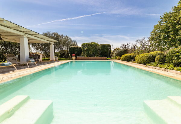 Trullo Patricia Pool: bassin, Extérieur, Jardin