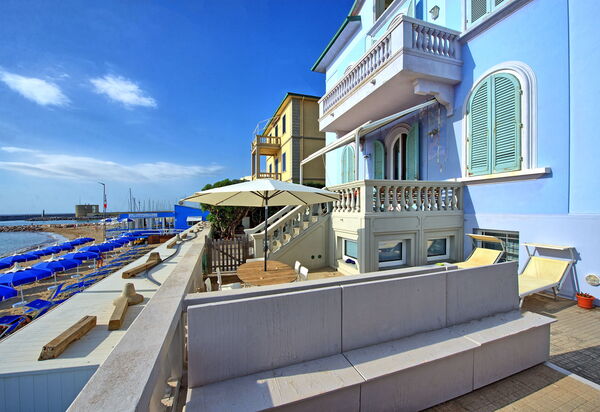 Casa Riva: Balkon / Terrasse / Patio, Draussen