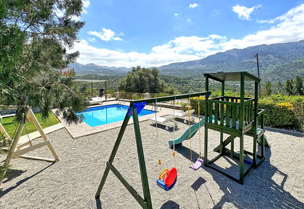 Villa Gianna: бассейн, Взгляды, Лето, Открытый, Сад