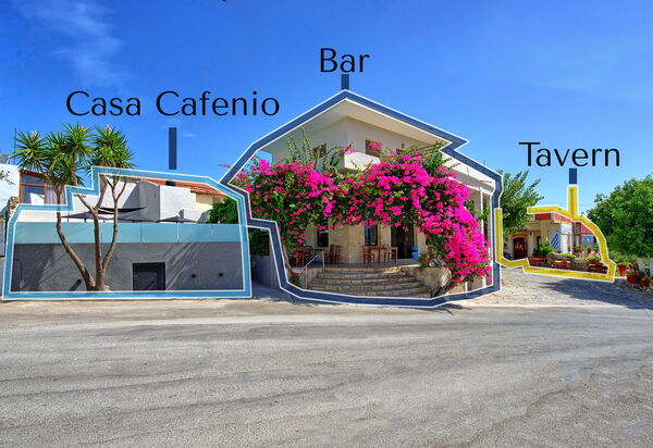 Casa Cafenio: Открытый