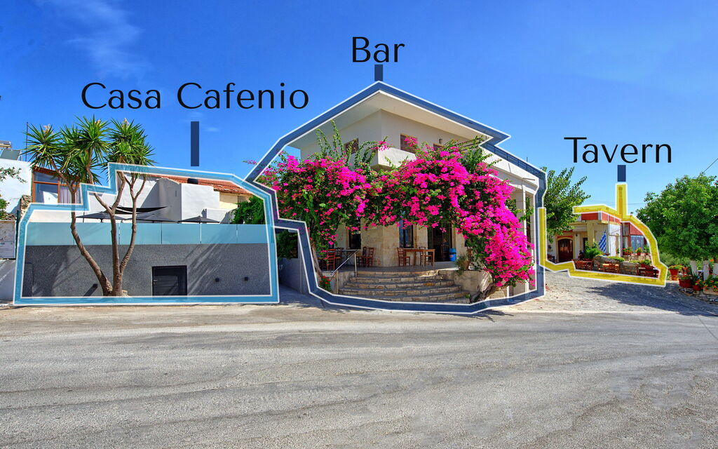 Casa Cafenio: all'aperto