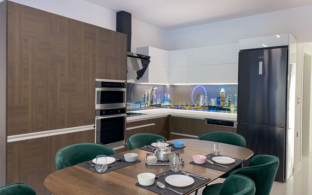 Casa Cafenio: Cucina, Sala da pranzo