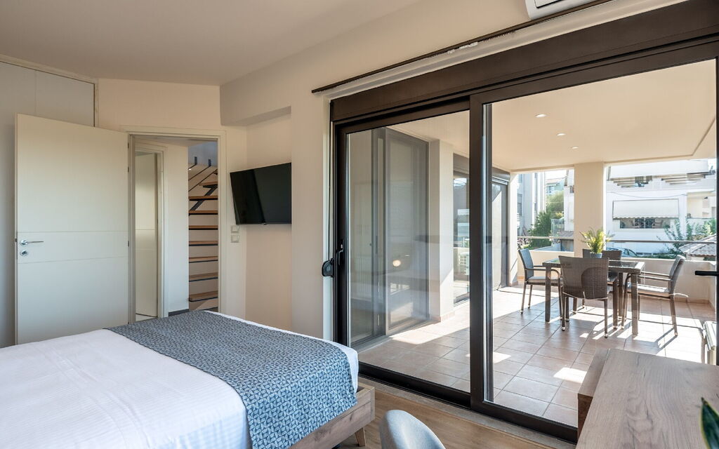 Iris: Balcone / Terrazza / Patio, Camera da letto, Vista Panoramica