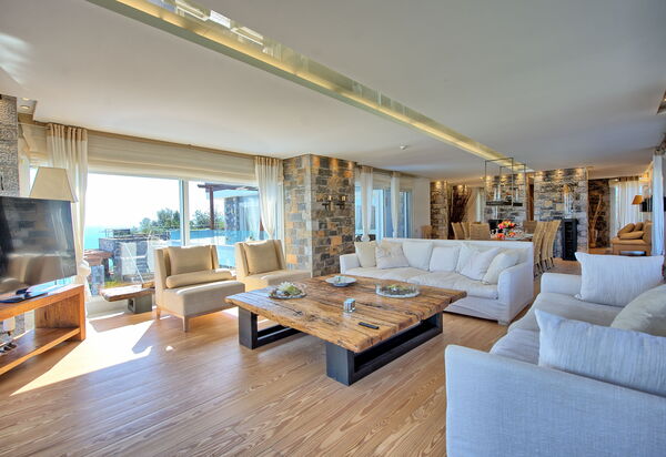 Villa Marina: Wohnzimmer
