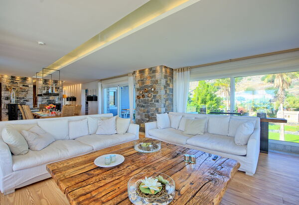 Villa Marina: Wohnzimmer