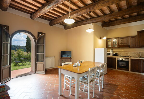 Montauto: Küche, Wohnzimmer