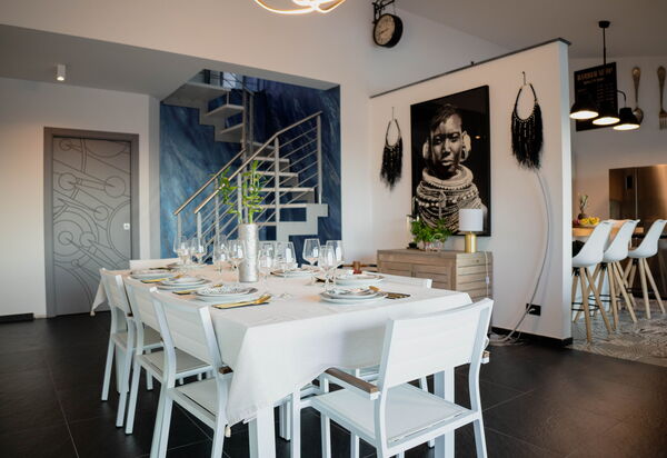 Villa Vincenzo: Esszimmer