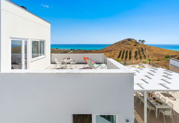 Villa Domizia: Balcon / Terrasse / Patio, Vues