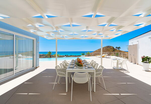 Villa Domizia: Balcon / Terrasse / Patio, Vues