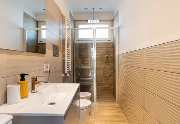 Villa Domizia: Salle de bain