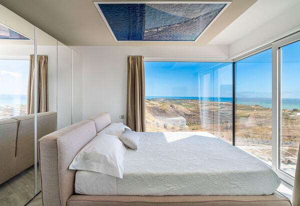 Villa Domizia: chambre à coucher