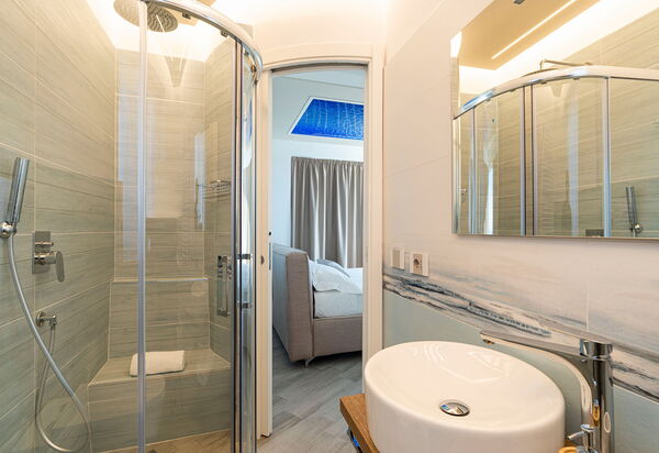 Villa Domizia: Salle de bain