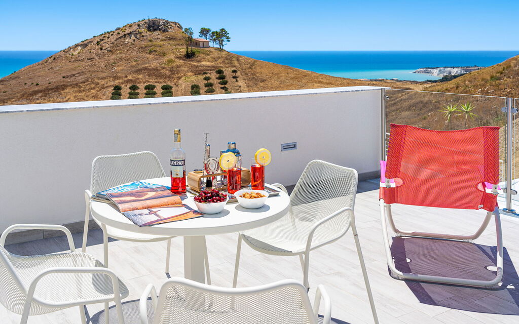 Villa Domizia: Balcone / Terrazza / Patio, Vista Panoramica