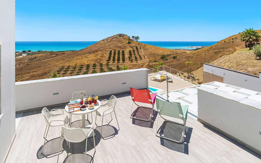 Villa Domizia: Balcone / Terrazza / Patio, Vista Panoramica