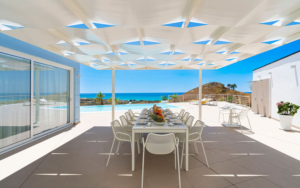 Villa Domizia: Balcone / Terrazza / Patio, Vista Panoramica