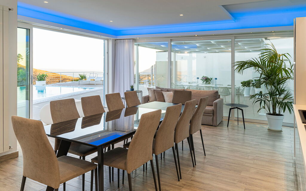 Villa Domizia: Sala da pranzo, Soggiorno