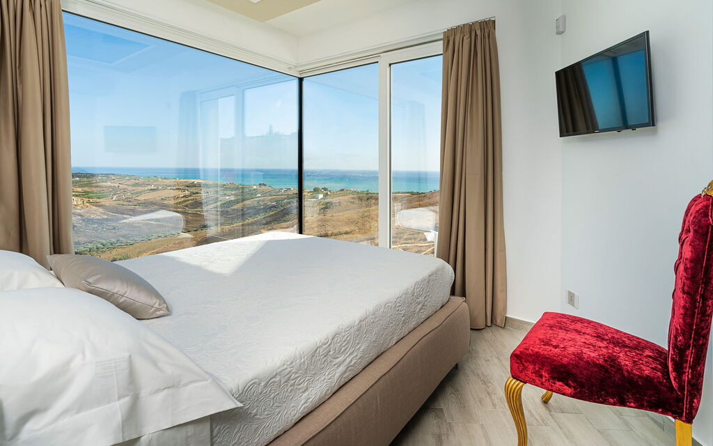 Villa Domizia: Camera da letto