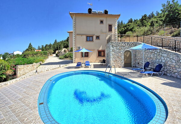 Villa Halepi: bassin, Extérieur, Extérieurs