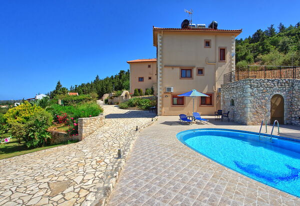 Villa Halepi: bassin, Extérieur, Extérieurs