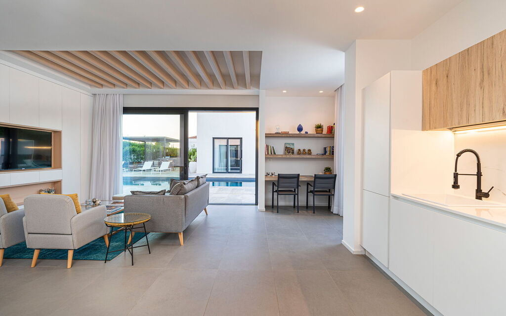 Villa Bonita: Cuisine, Salon