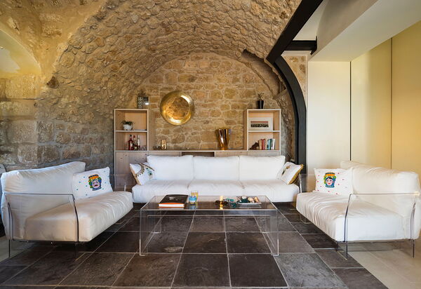 Villa Corte Dorata: Wohnzimmer