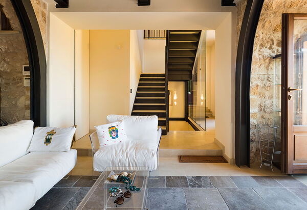 Villa Corte Dorata: Wohnzimmer