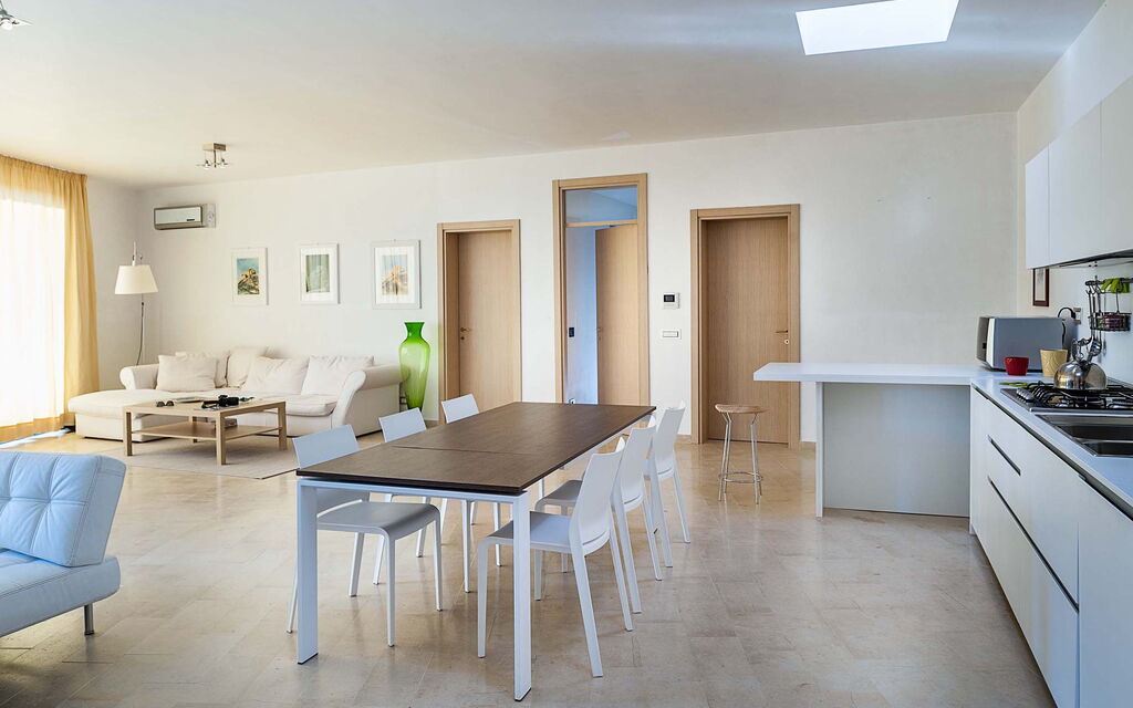 Villa Corte Dorata: Kök, Lunchrum, Vardagsrum