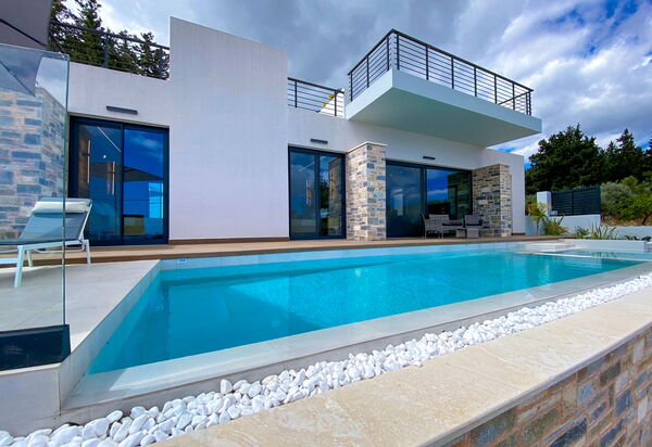 Villa Kallos: бассейн, Открытый, Экстерьеры