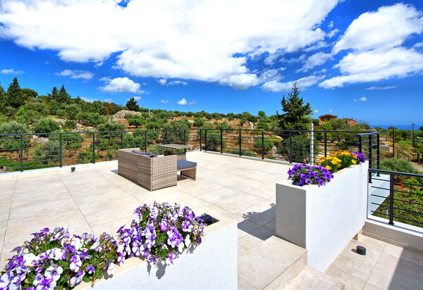 Villa Kallos: Открытый