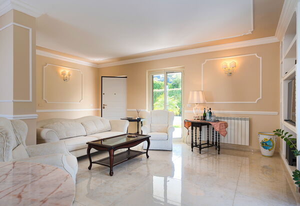 Villa Giutitta: Wohnzimmer