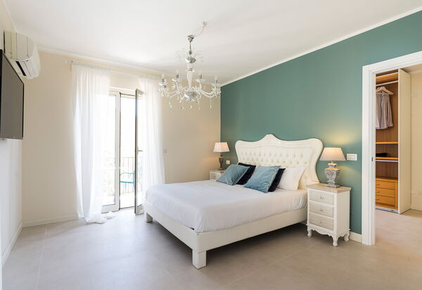 Villa Giutitta: Schlafzimmer