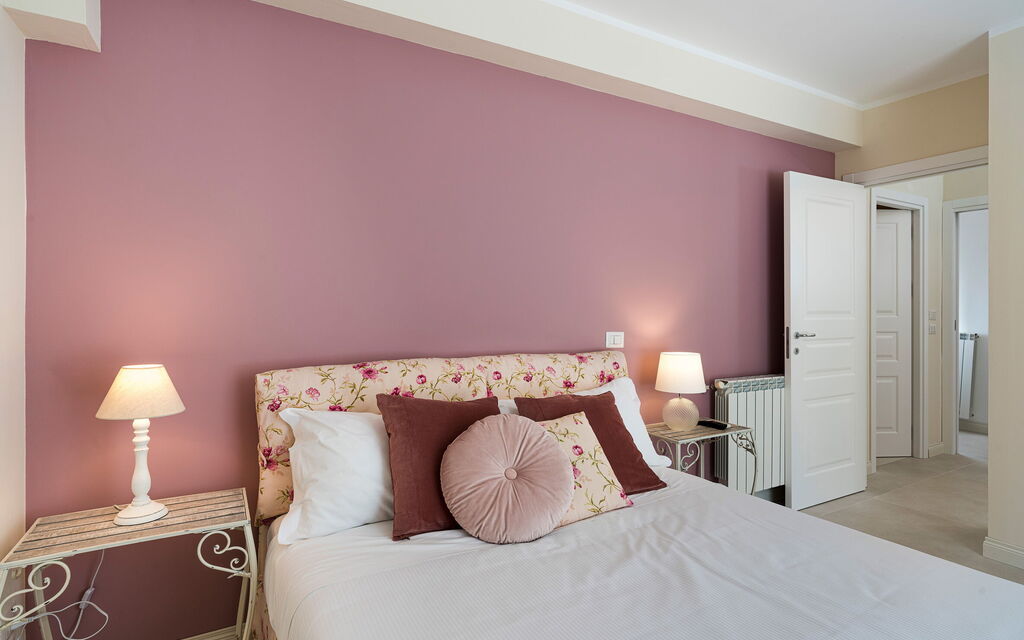 Villa Giutitta: chambre à coucher