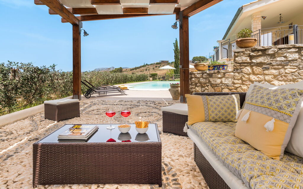 Villa Anthea: Esterni, Piscina