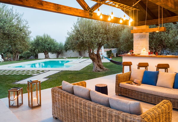 Corte Moscata: Außen, Balkon / Terrasse / Patio, Schwimmbad