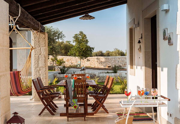 Corte Moscata: Außen, Balkon / Terrasse / Patio