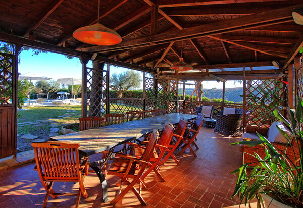 Villa Vittoria: Balkon / Terrasse / Patio, Draussen