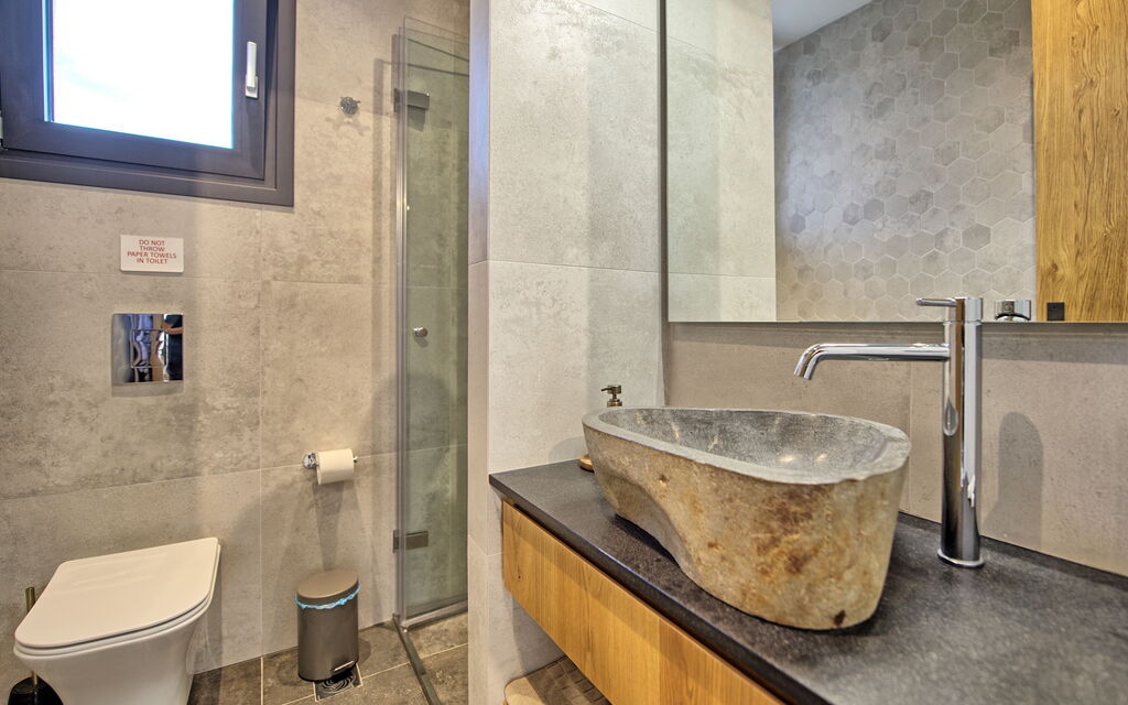 Villa Acropolitana: Bathroom