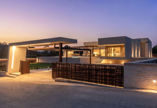 Villa El: Hovedindgang