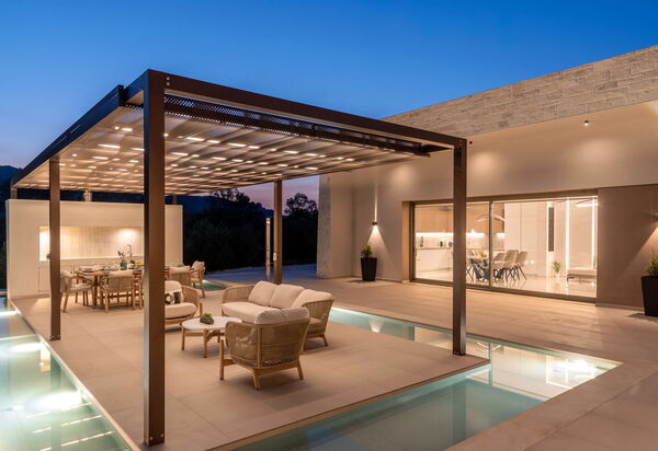 Villa El: Altan / terrasse / gårdhave, pool