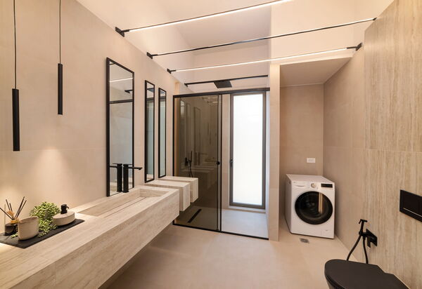 Villa El: Badeværelse