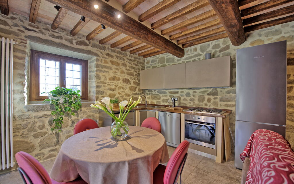 Villa Mulino: Dining Room, Kitchen, Living Room